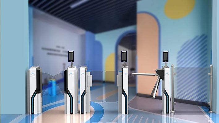 amusement park turnstile