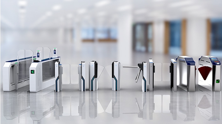 stainless steel turnstile