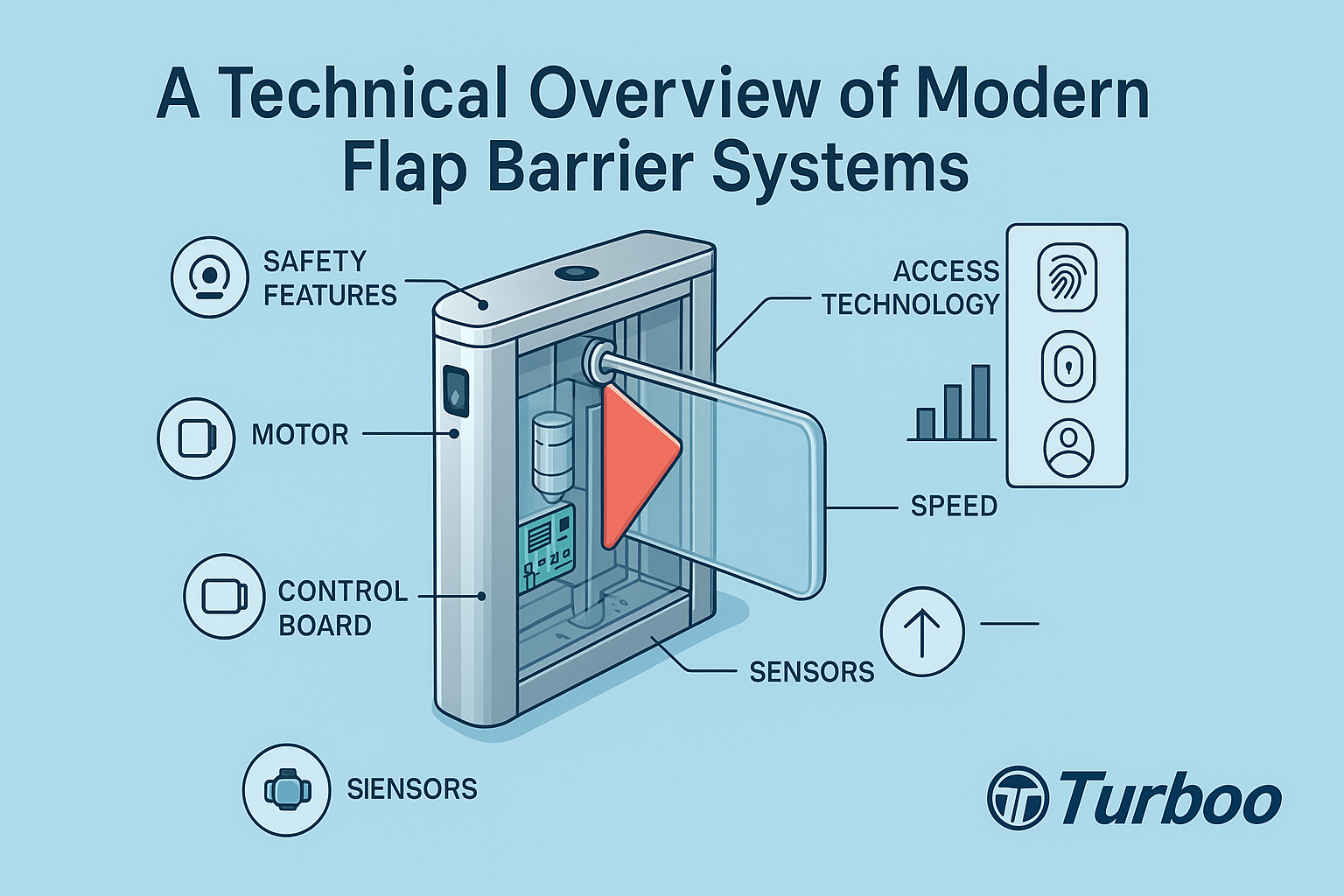 A Technical Overview of Modern Flap Barrier Systems