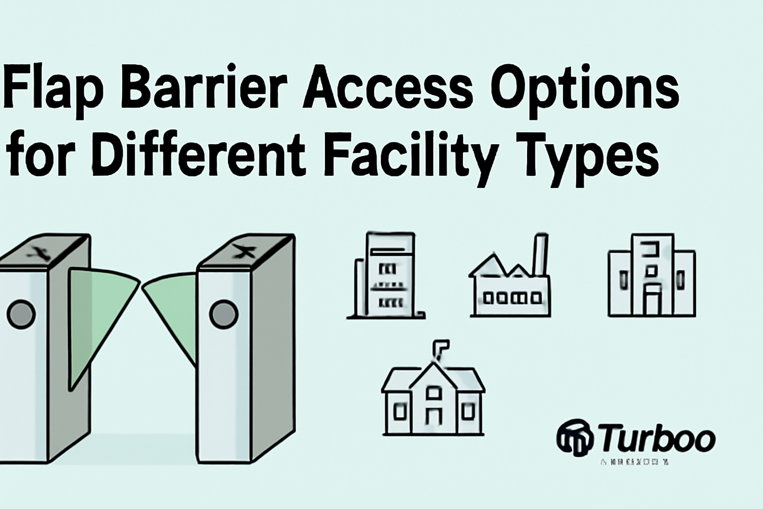 Flap Barrier Access Options for Different Facility Types