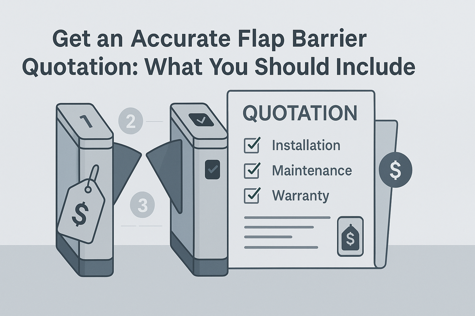 Get an Accurate Flap Barrier Quotation