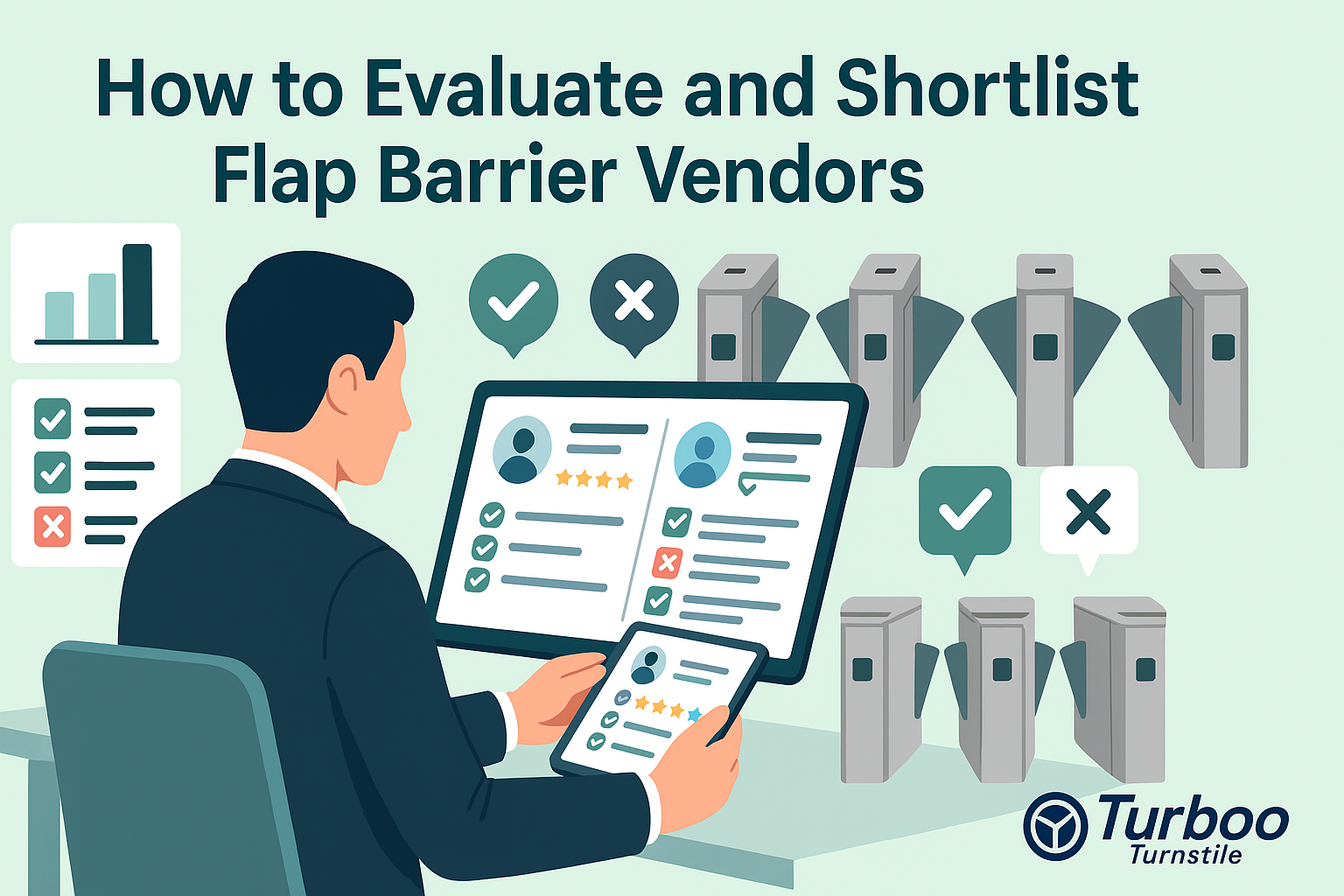 How to Evaluate and Shortlist Flap Barrier Vendors