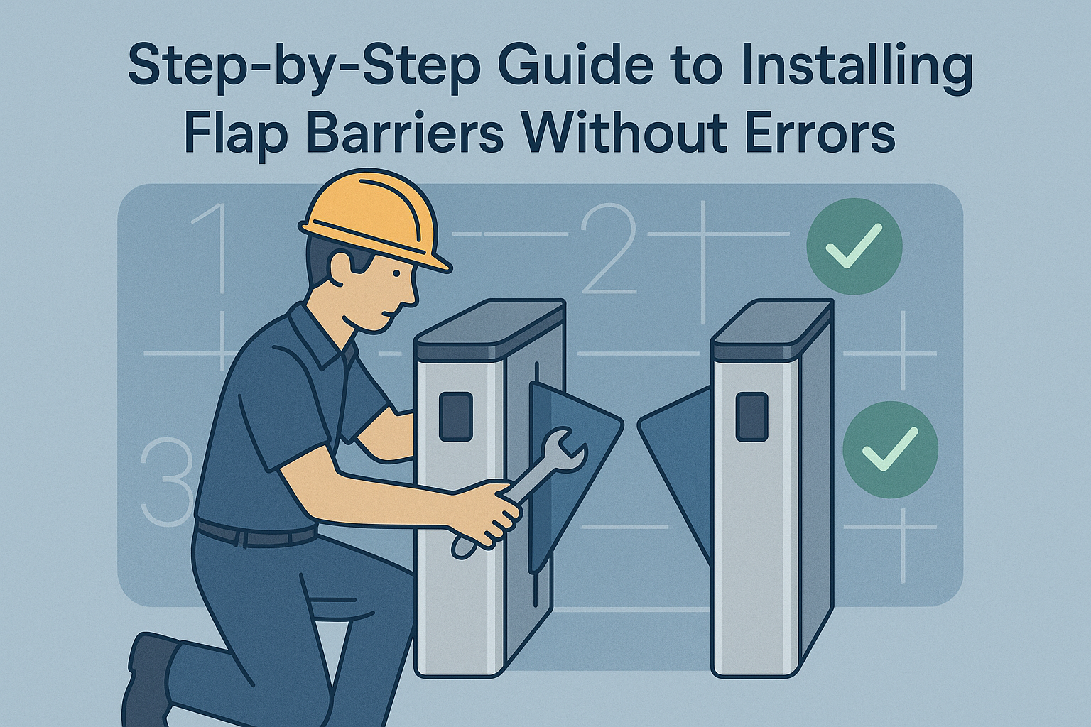 Step-by-Step Guide to Installing Flap Barriers Without Errors