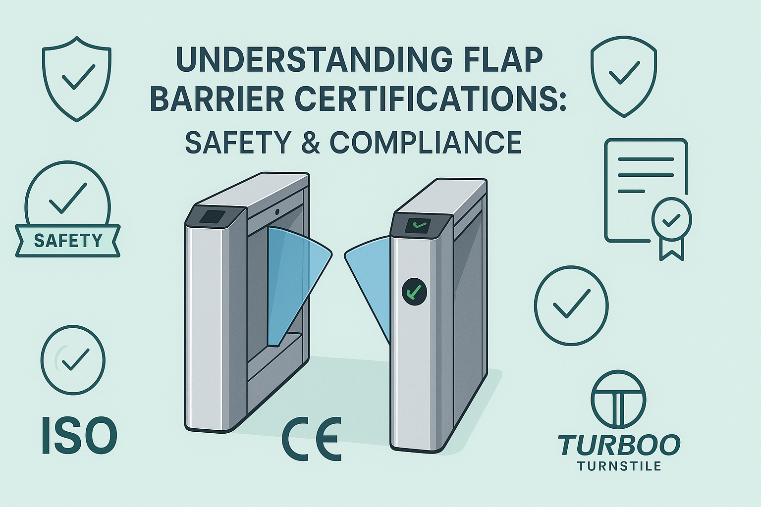 Understanding Flap Barrier Certifications: Safety & Compliance