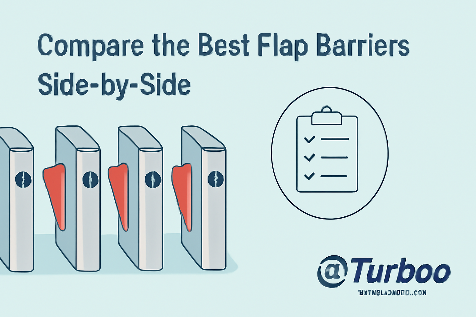 Compare the Best Flap Barriers Side-by-Side