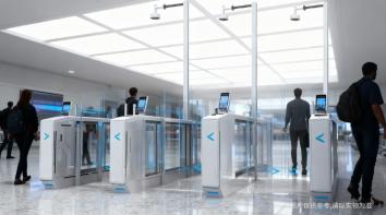 Security Turnstile Gate for Airports