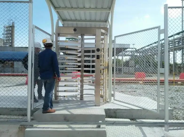 Anti-climbing Full-Height Turnstile