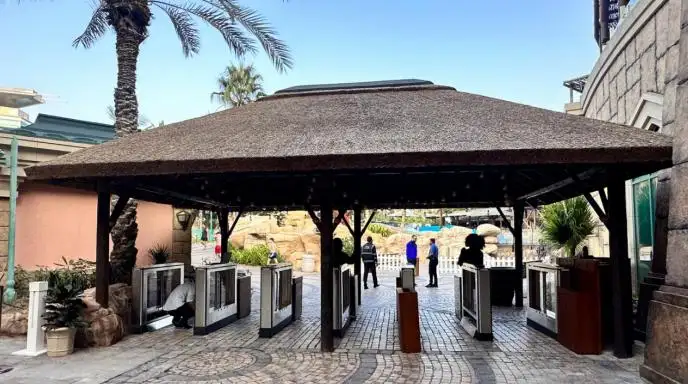 Outdoor Turnstile Gate