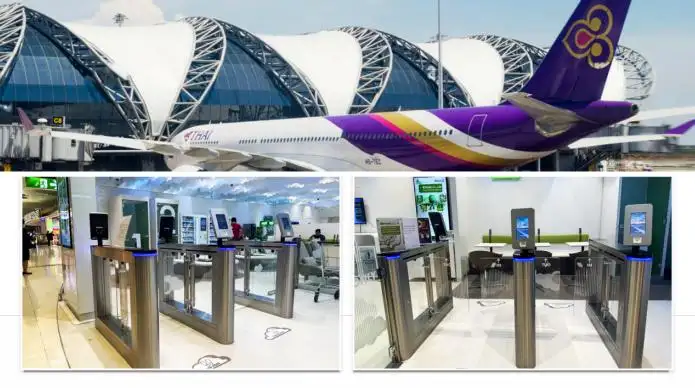 Swing Turnstile Gate For Airports