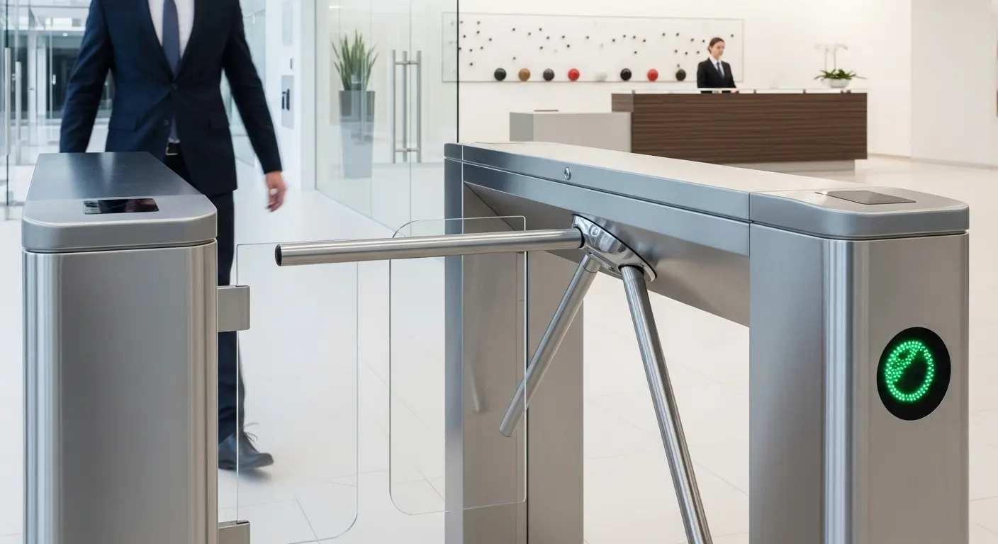 automatic tripod turnstile