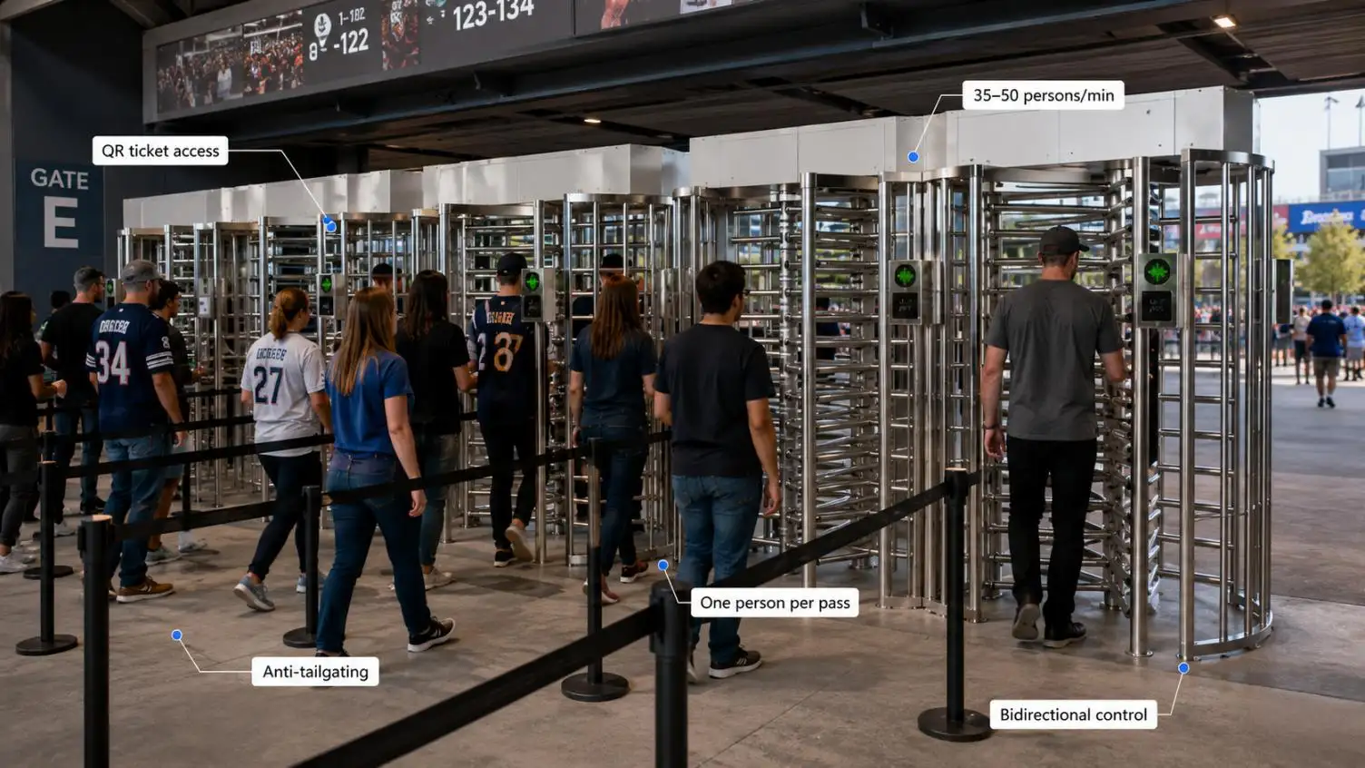 Full Height Turnstile Manufacturer