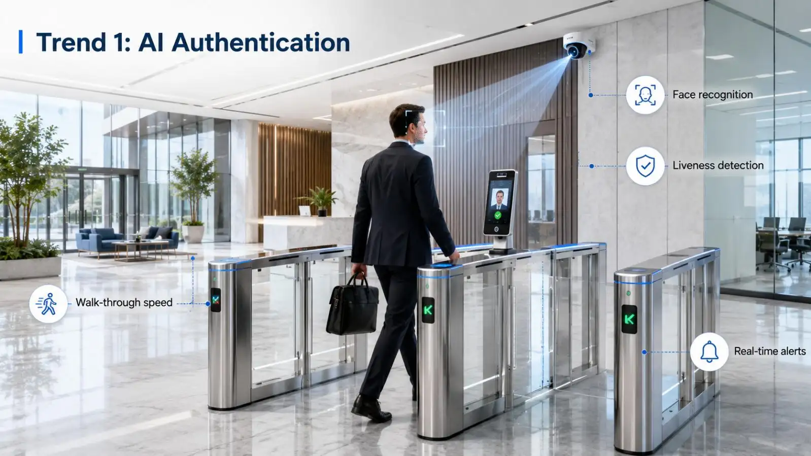 Security Turnstile Gate